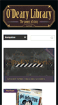 Mobile Screenshot of odearylibrary.com